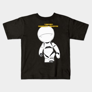 Hitchhiker's guide to the galaxy Personality prototype warning Kids T-Shirt